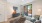 a living room with a large glass door